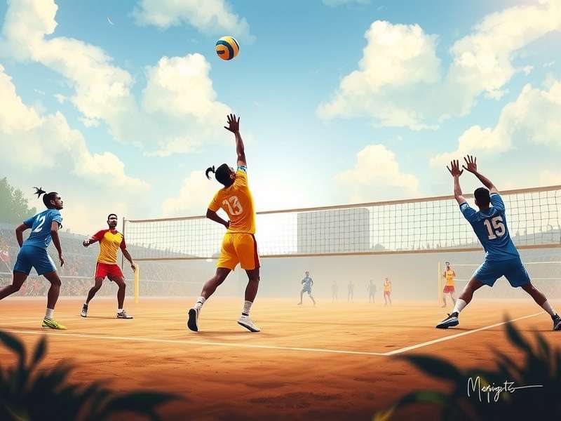 Super Volley Aces India Gameplay